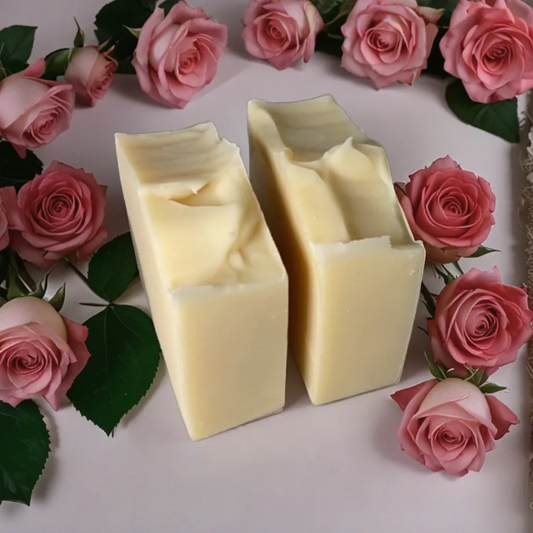 Perfectly Imperfect Romantic Rose Geranium & Cedarwood Soap