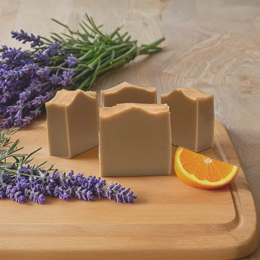Orange & Lavender Oasis